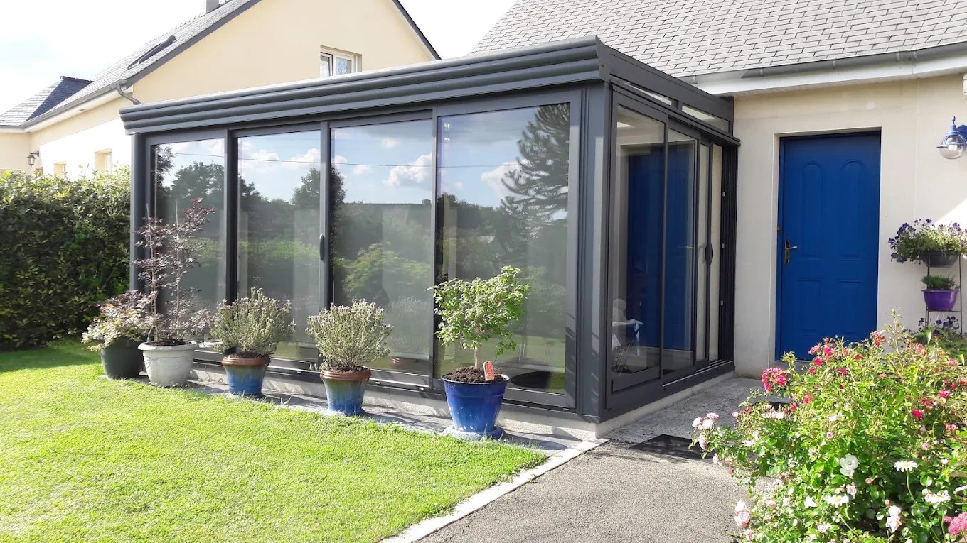 Fenêtres et baies vitrées aluminium anthracite
